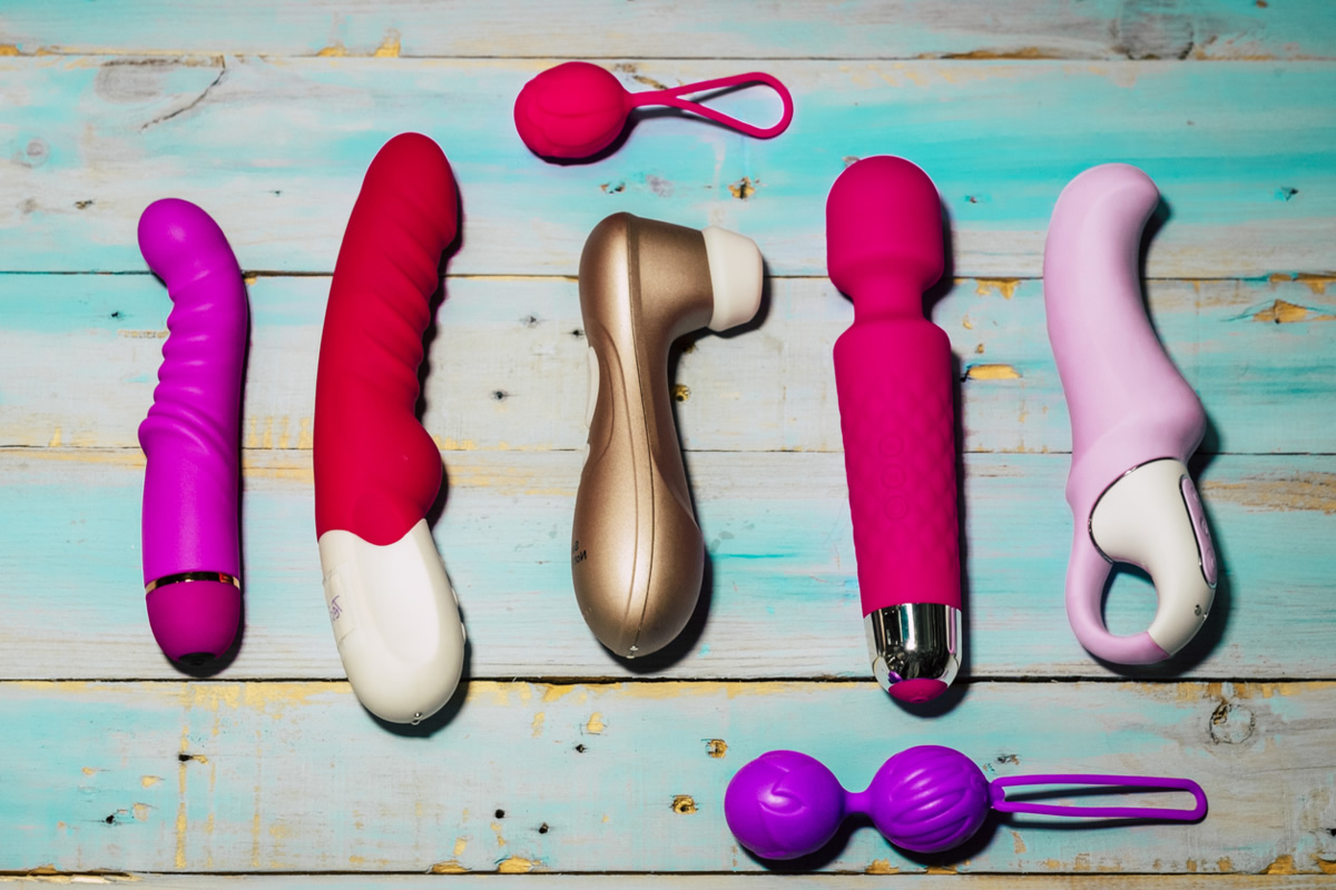 Industria del sexo prostitución, porno y juguetes sexuales Foto imagen